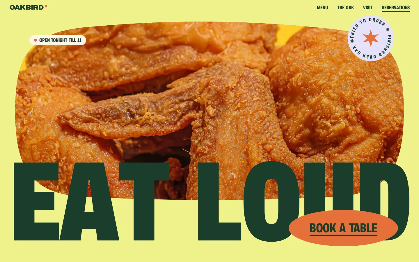 Food Joint — home page