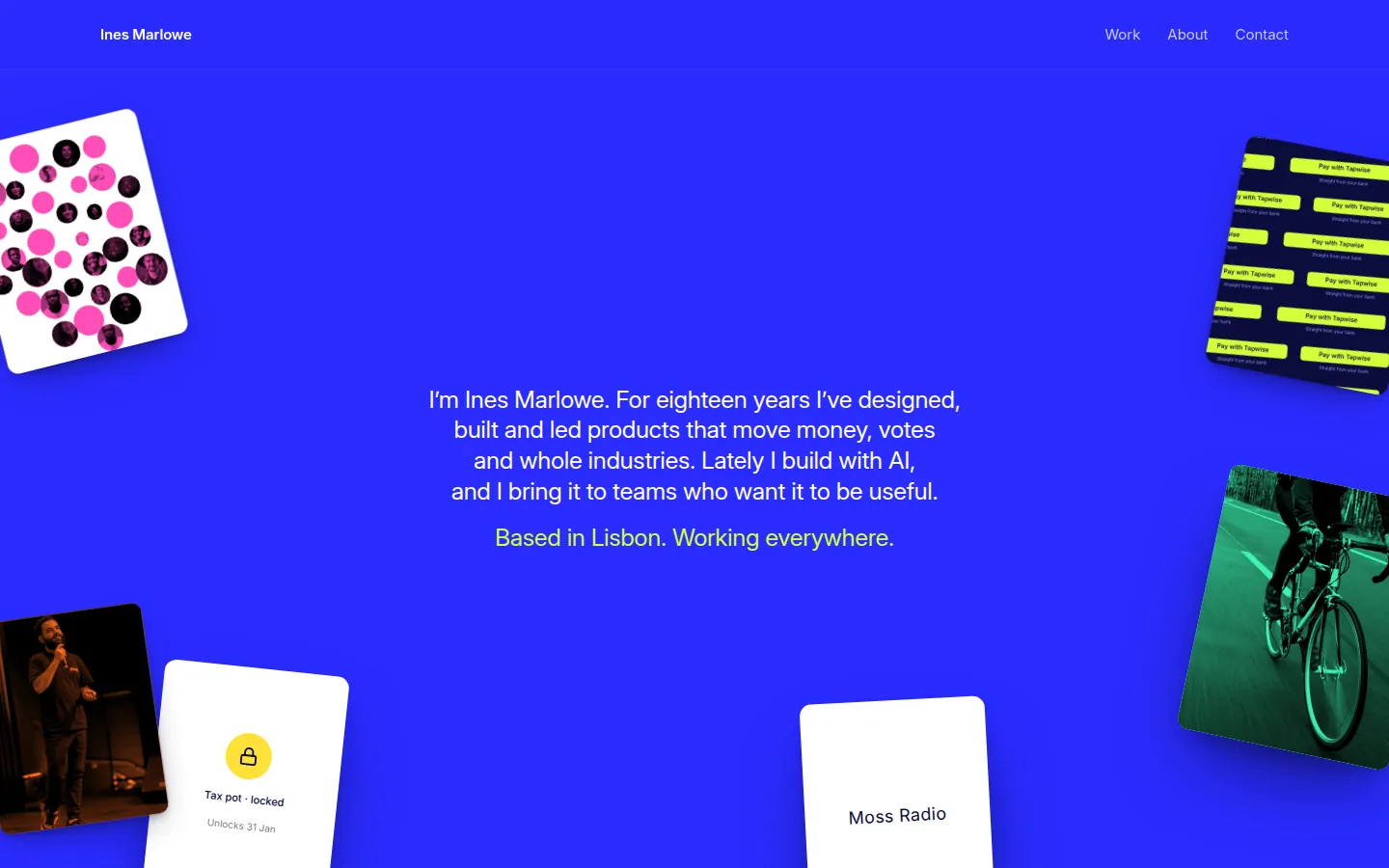 Riot Folio — home page